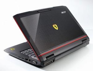 Acer Ferrari (ilustrační obr.)